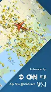 تحميل تطبيق تتبع الطائرات Flightradar24 مهكر Apk للاندرويد 2026 أخر إصدار مجانا