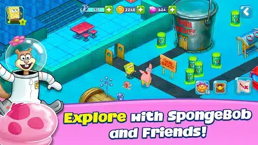 تحميل لعبة SpongeBob Adventures In A Jam مهكرة Apk للاندرويد 2026 أخر إصدار مجانا
