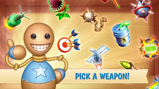 تحميل لعبة Kick the Buddy مهكرة Apk للاندرويد 2026 أخر إصدار مجانا