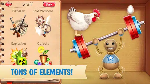 تحميل لعبة Kick the Buddy مهكرة Apk للاندرويد 2026 أخر إصدار مجانا