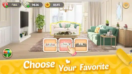 تحميل لعبة My Home Design Dreams مهكرة Apk للاندرويد 2026 أخر إصدار مجانا