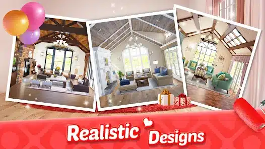 تحميل لعبة My Home Design Dreams مهكرة Apk للاندرويد 2026 أخر إصدار مجانا