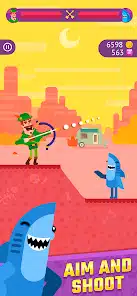 تحميل لعبة Bowmasters مهكرة Apk للاندرويد 2026 أخر إصدار مجانا