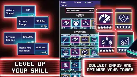 تحميل لعبة The Tower – Idle Tower Defense مهكرة Apk للاندرويد 2026 آخر اصدار مجانًا