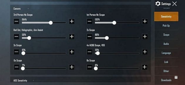 نسخ كود حساسية ببجي موبايل بدون جيروسكوب او جيروسكوب ثبات السلاح 2026 اخر تحديث