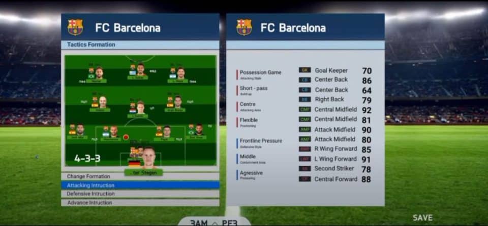 تحميل لعبة بيس 2018 تعليق عربي بدون نت للاندرويد pes 2018 apk مجانا