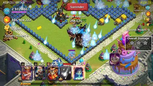تحميل لعبة Clash of Lords 2 مهكرة Apk للاندرويد 2026 أخر إصدار مجانا