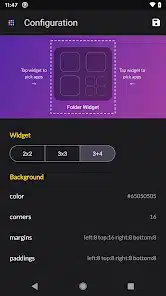 تحميل تطبيق Folder Widget تنظيم التطبيقات في مجلد كبير للاندرويد 2026 أخر إصدار مجانا
