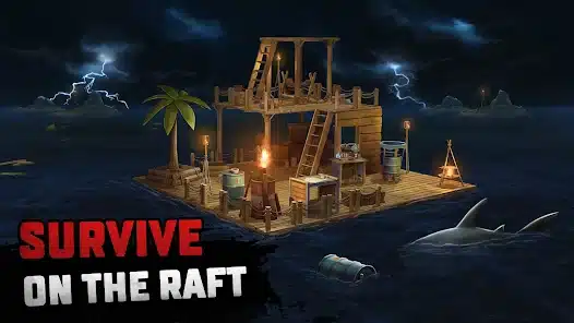 تحميل لعبة رافت Raft Survival مهكرة Apk للاندرويد 2026 أخر إصدار مجانا