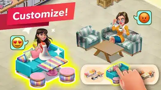 تحميل لعبة My Cafe مهكرة Apk للاندرويد 2026 أخر إصدار مجانا