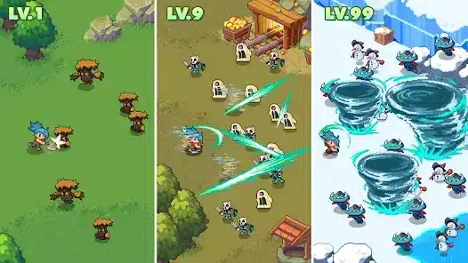 تحميل لعبة Guardian War: RPG Pixel Games مهكرة Apk للاندرويد 2026 أخر إصدار مجانا