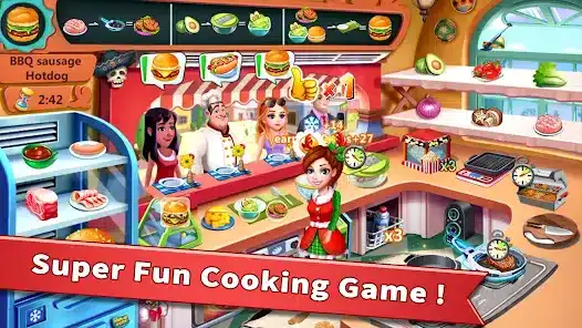 تحميل لعبة Rising Super Chef مهكرة Apk للاندرويد 2026 أخر إصدار مجانا