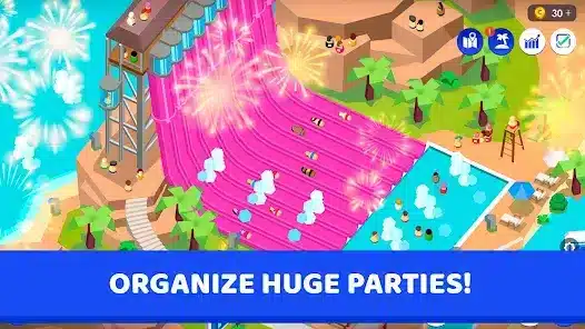 تحميل لعبة Idle Theme Park Tycoon مهكرة Apk للاندرويد 2026 أخر إصدار مجانا