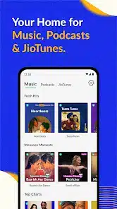 تحميل تطبيق JioSaavn Music Pro مهكر Apk للاندرويد 2026 أخر إصدار مجانا