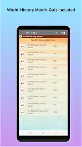 تحميل تطبيق World History مهكر Apk للاندرويد 2026 أخر إصدار مجانا