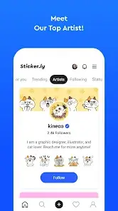 تحميل تطبيق صانع ملصقات Sticker.ly مهكر Apk للاندرويد 2026 أخر إصدار مجانا