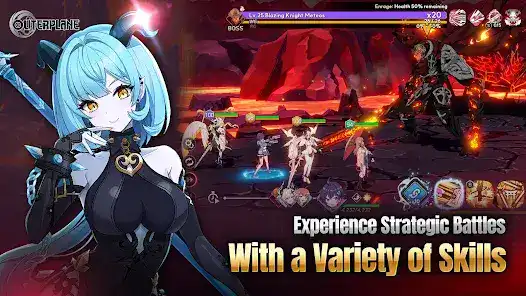 تحميل لعبة OUTERPLANE - Strategy Anime مهكرة Apk للاندرويد 2026 أخر إصدار مجانا