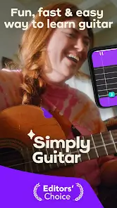 تحميل تطبيق Simply Guitar by JoyTunes مهكر Apk للاندرويد 2026 أخر إصدار مجانا