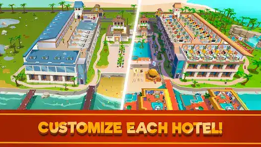 تحميل لعبة Hotel Empire Tycoon مهكرة Apk للاندرويد 2026 أخر إصدار مجانا