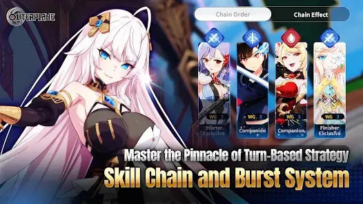 تحميل لعبة OUTERPLANE - Strategy Anime مهكرة Apk للاندرويد 2026 أخر إصدار مجانا