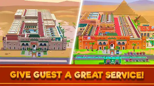 تحميل لعبة Hotel Empire Tycoon مهكرة Apk للاندرويد 2026 أخر إصدار مجانا