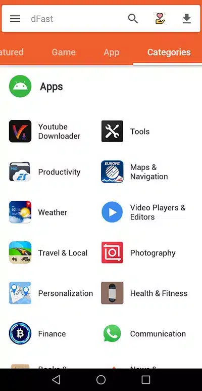 تحميل تطبيق dFast App Apk الاصلي لتحميل الالعاب والتطبيقات المهكرة 2026 أخر إصدار مجانا