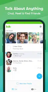 تحميل برنامج كيك ماسنجر Kik Apk للاندرويد 2026 أخر إصدار مجانا