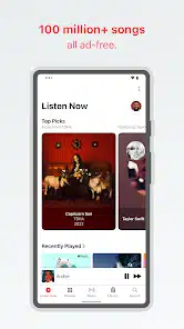 تحميل تطبيق ابل ميوزك Apple Music مهكر Apk للاندرويد 2026 أخر إصدار مجانا