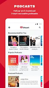 تحميل تطبيق iHeart Radio Music مهكر Apk للاندرويد 2026 أخر إصدار مجانا