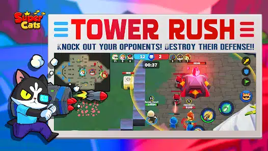 تحميل لعبة Super Cats مهكرة Apk للاندرويد 2026 أخر إصدار مجانا