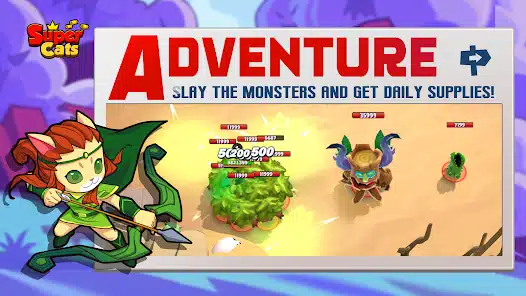 تحميل لعبة Super Cats مهكرة Apk للاندرويد 2026 أخر إصدار مجانا