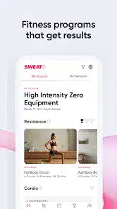تحميل تطبيق Sweat Fitness Pro مهكر Apk للاندرويد 2026 أخر إصدار مجانا