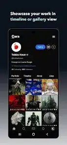 تحميل تطبيق Cara App Art & Social للاندرويد 2026 أخر إصدار مجانا