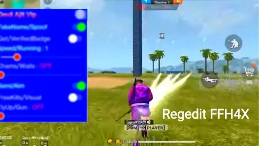 تحميل تطبيق Regedit H4X Mod Menu Fire Ha هكر فري فاير Vip للاندرويد 2026 أخر إصدار مجانا