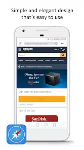 تحميل متصفح سفاري للاندرويد Safari Apk عربي 2026 أخر إصدار مجانا