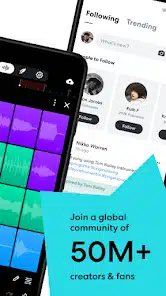 تحميل تطبيق Bandlab مهكر Apk للاندرويد 2026 أخر إصدار مجانا