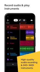 تحميل تطبيق Bandlab مهكر Apk للاندرويد 2026 أخر إصدار مجانا