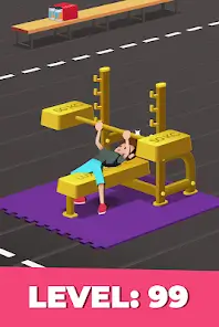 تحميل لعبة Idle Fitness Gym Tycoon مهكرة Apk للاندرويد 2026 أخر إصدار مجانا
