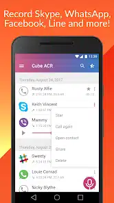 تحميل مسجل المكالمات Cube ACR Pro مهكر Apk للاندرويد 2026 أخر إصدار مجانا