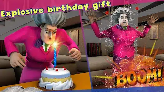 تحميل لعبة Scary Teacher 3D مهكرة Apk للاندرويد 2026 أخر إصدار مجانا