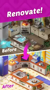 تحميل لعبة Homescapes مهكرة Apk للاندرويد 2026 أخر إصدار مجانا