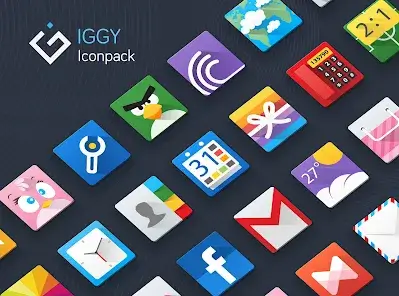 تحميل تطبيق Iggy Icon Pack مهكر Apk للاندرويد 2026 أخر إصدار مجانا