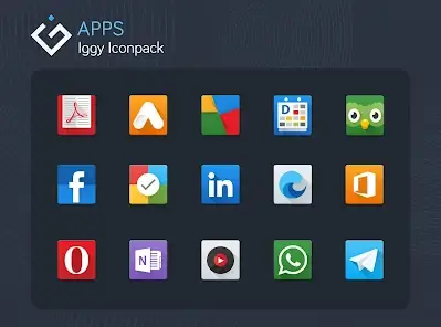 تحميل تطبيق Iggy Icon Pack مهكر Apk للاندرويد 2026 أخر إصدار مجانا