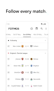 تحميل تطبيق FotMob Pro مهكر Apk للاندرويد 2026 أخر إصدار مجانا