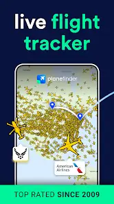 تحميل تطبيق Plane Finder - Flight Tracker مهكر Apk للاندرويد 2026 أخر إصدار مجانا