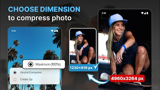 تحميل تطبيق Qreduce Photo Size Compress مهكر Apk للاندرويد 2026 أخر إصدار مجانا