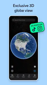 تحميل تطبيق Plane Finder - Flight Tracker مهكر Apk للاندرويد 2026 أخر إصدار مجانا