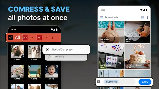 تحميل تطبيق Qreduce Photo Size Compress مهكر Apk للاندرويد 2026 أخر إصدار مجانا