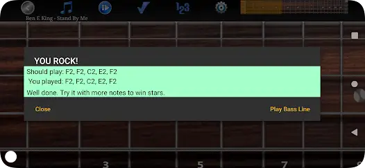 تحميل تطبيق Bass Guitar Tutor Pro مهكر Apk للاندرويد 2026 أخر إصدار مجانا