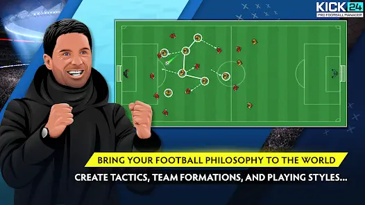 تحميل لعبة KICK 25: Pro Football Manager مهكرة Apk للاندرويد 2026 أخر إصدار مجانا